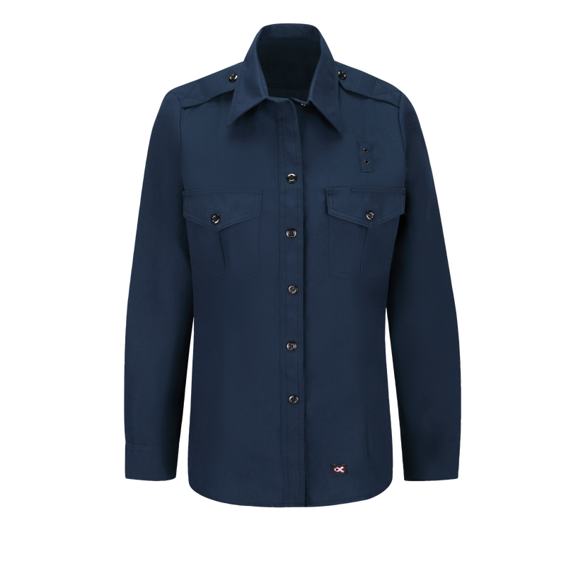 Women's Classic Long Sleeve Fire Chief Shirt image number 0