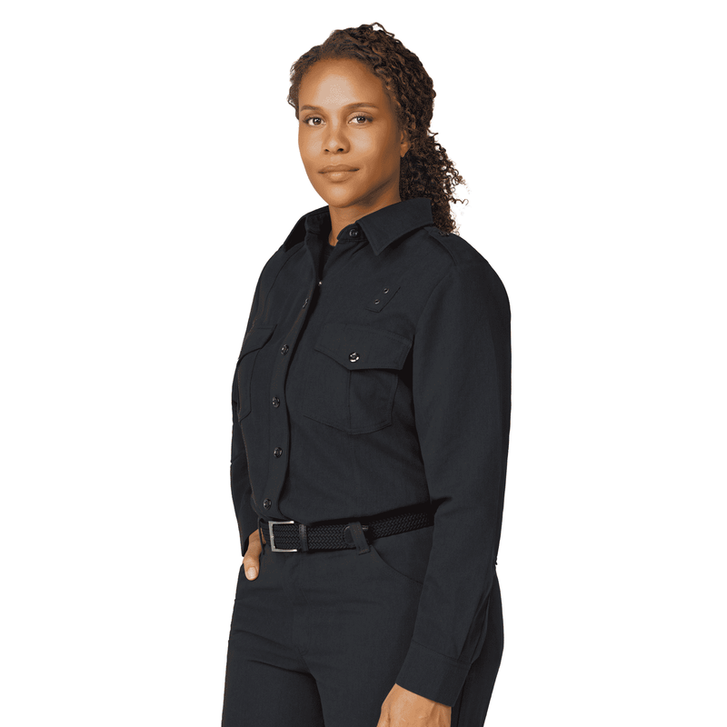 Women's NXTGen FR Classic Long Sleeve Fire Chief Shirt image number 7