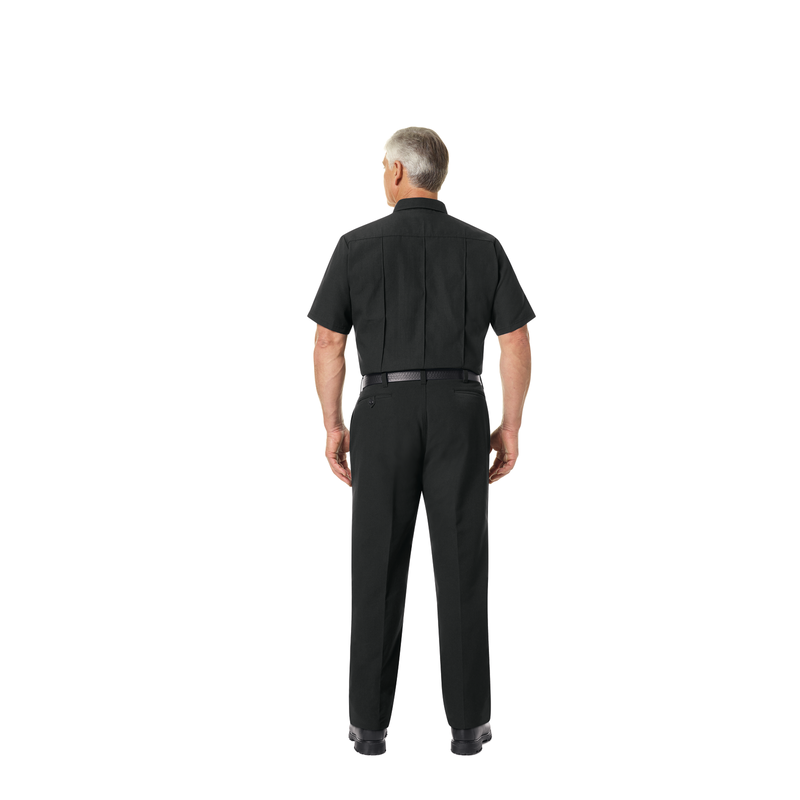 Men's Classic Short Sleeve Firefighter Shirt image number 4
