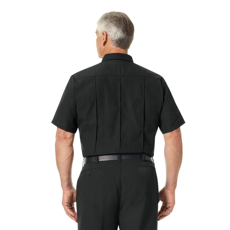 Men's Classic Short Sleeve Firefighter Shirt image number 3