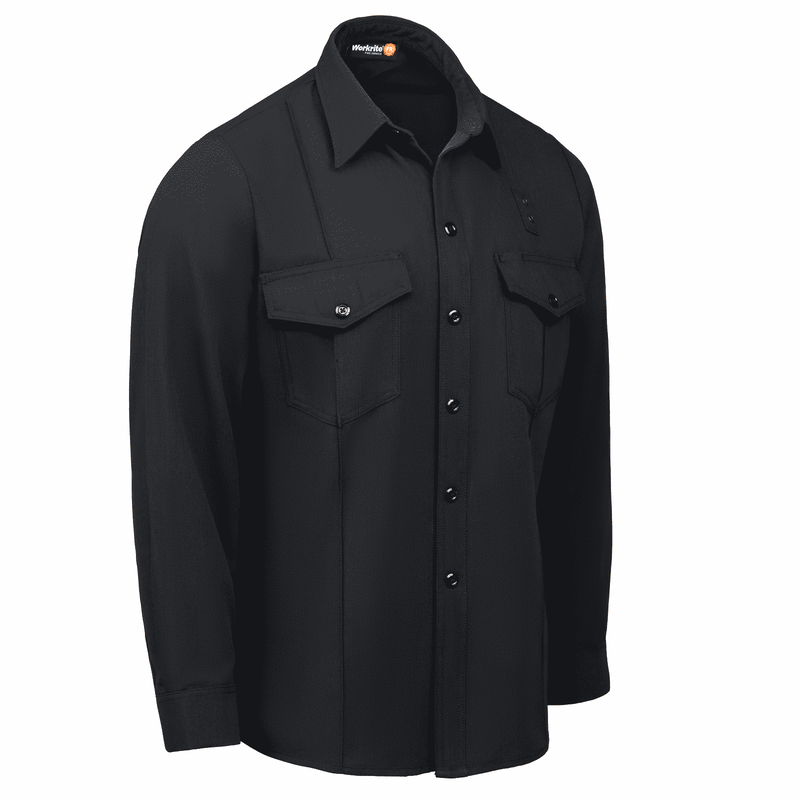 NXTGen FR Men's Classic Long Sleeve Firefighter Shirt image number 2