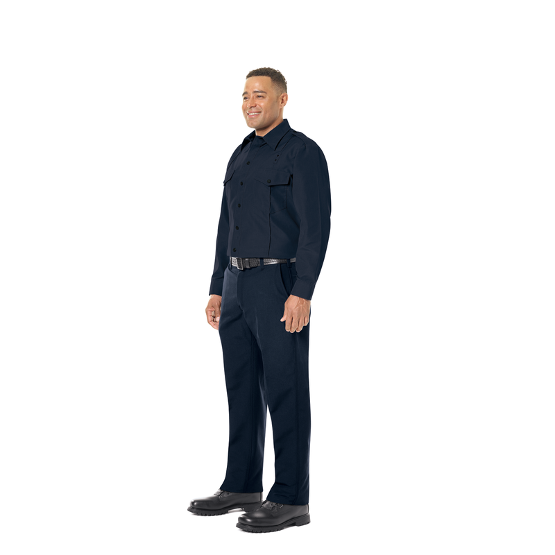 Men's Classic Long Sleeve Fire Chief Shirt image number 7