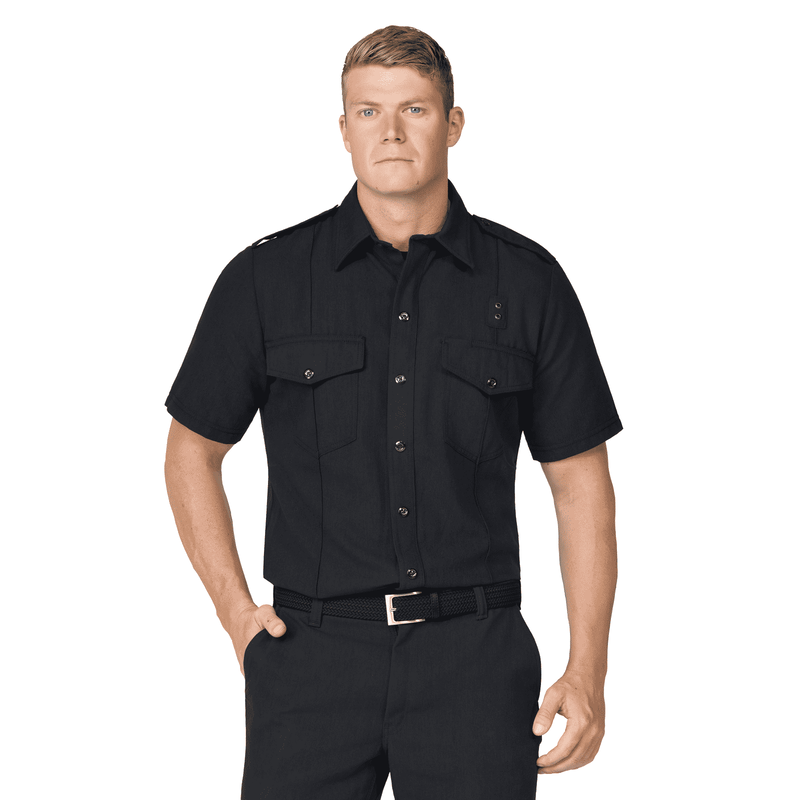Men's NXTGen FR Classic Short Sleeve Fire Chief Shirt image number 4