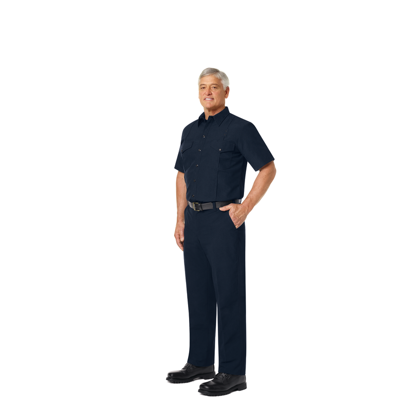 Men's Classic Short Sleeve Firefighter Shirt image number 5