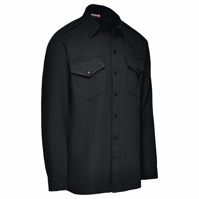 NXTGen FR Men's Classic Long Sleeve Fire Chief Shirt image number 2