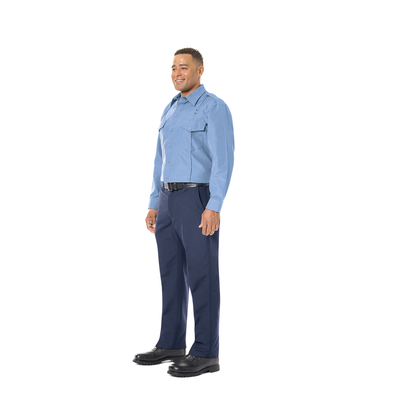 Men's Classic Long Sleeve Fire Chief Shirt image number 7