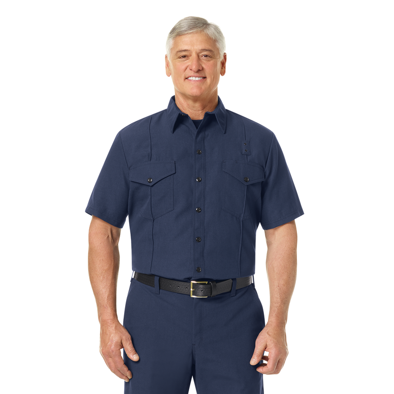 Men s Classic Short Sleeve Firefighter Shirt Workrite Fire Service