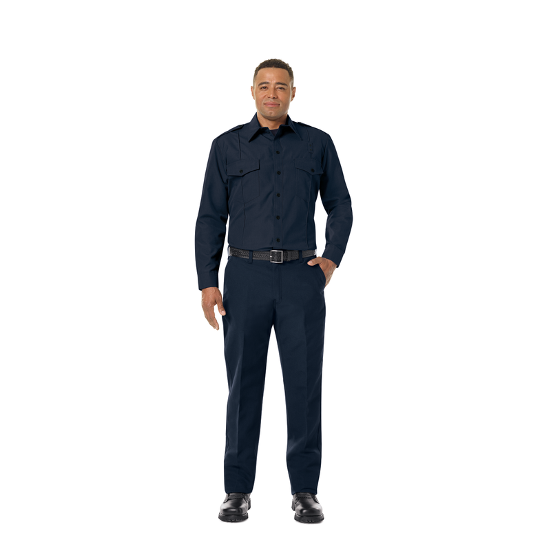 Men's Classic Long Sleeve Fire Chief Shirt image number 3