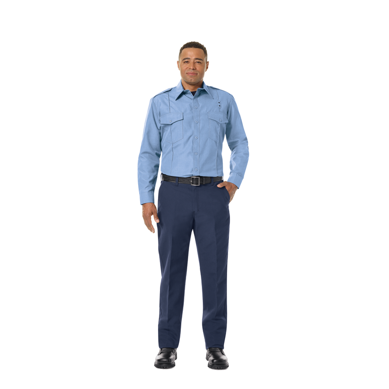 Men's Classic Long Sleeve Fire Chief Shirt image number 3