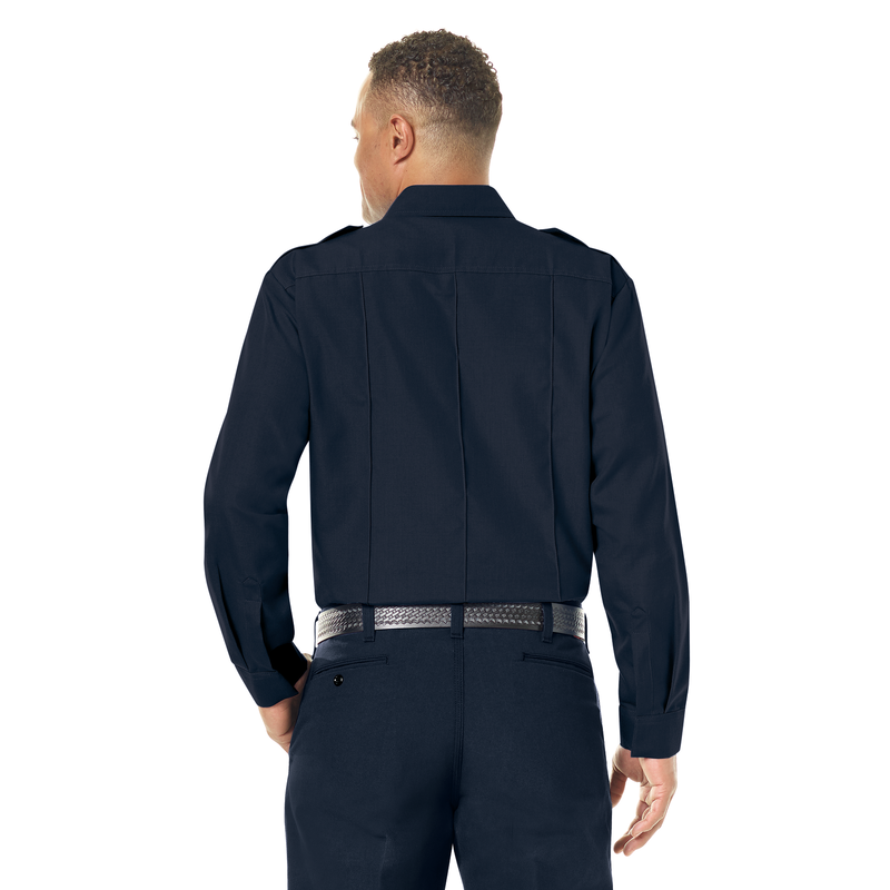 Men's Classic Long Sleeve Fire Chief Shirt image number 4
