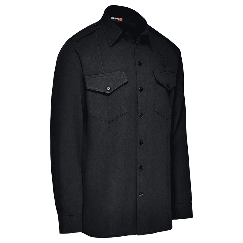 Men's NXTGen FR Classic Long Sleeve Fire Chief Shirt image number 2