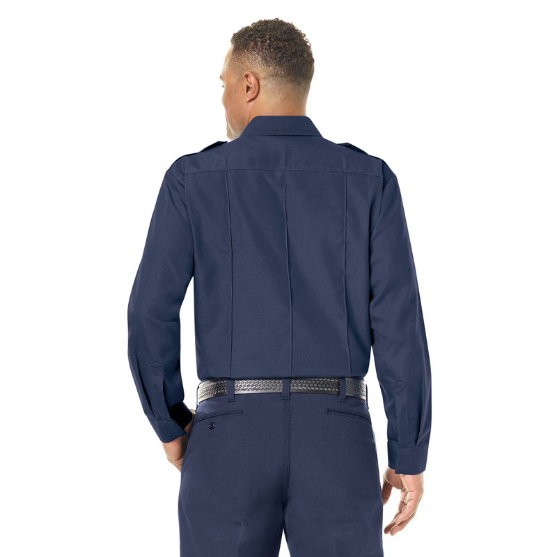 Men's Classic Long Sleeve Fire Chief Shirt image number 5