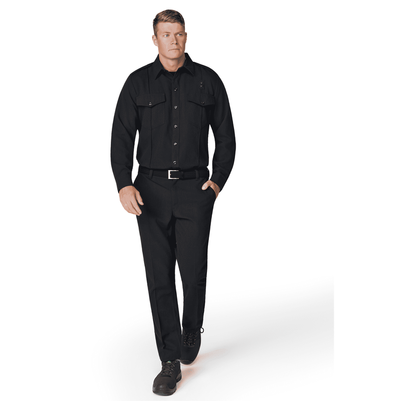 Men's NXTGen FR Classic Long Sleeve Fire Chief Shirt image number 5