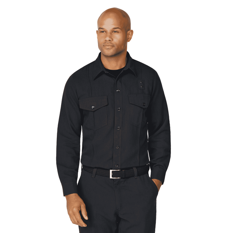 NXTGen FR Men's Classic Long Sleeve Firefighter Shirt image number 4