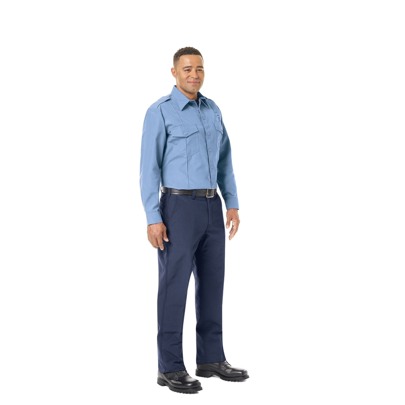 Men's Classic Long Sleeve Fire Chief Shirt image number 8