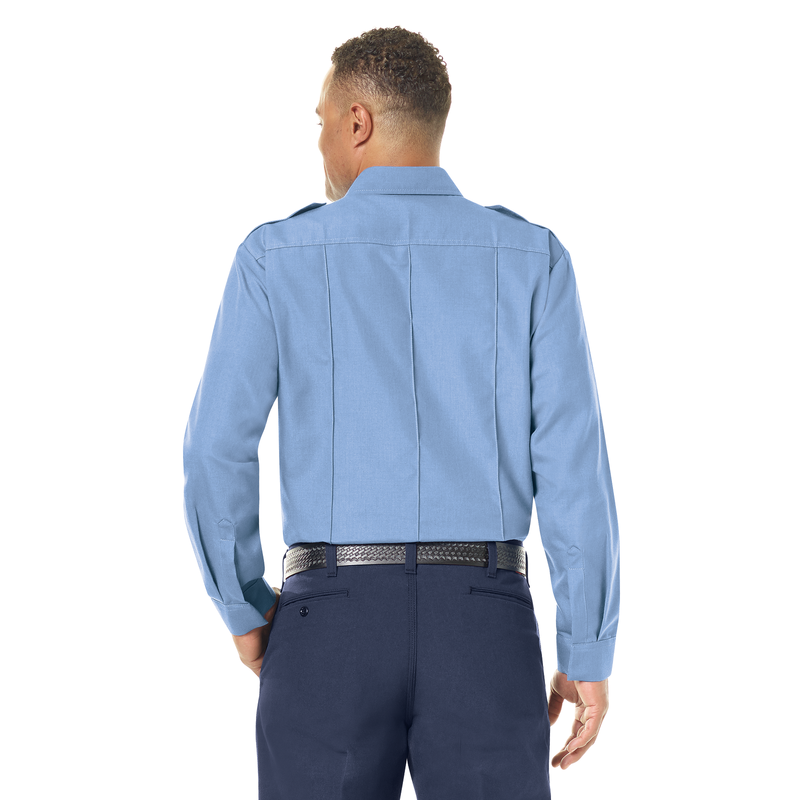 Men's Classic Long Sleeve Fire Chief Shirt image number 4